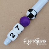 Custom Silicone Bead Ballpoint Pens