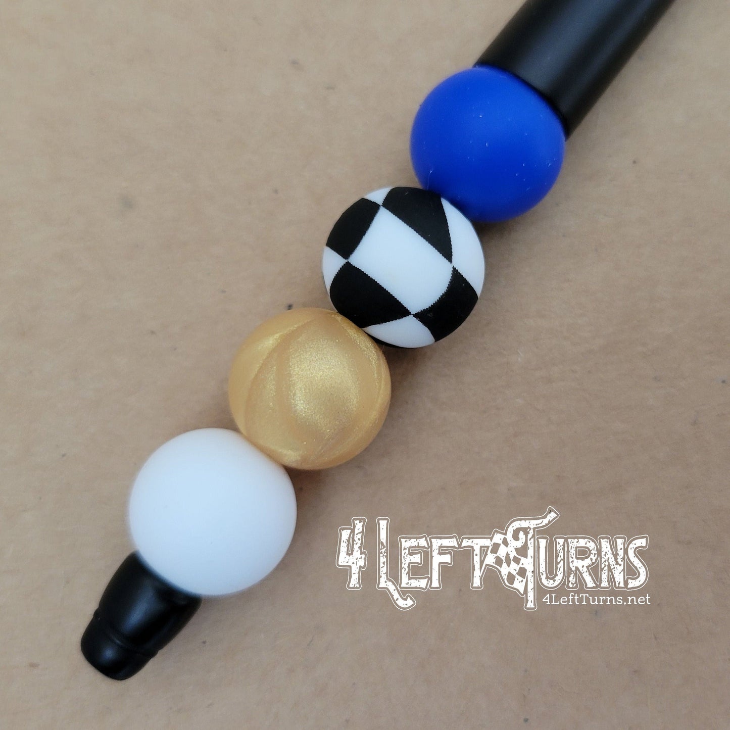 Custom Silicone Bead Ballpoint Pens