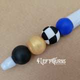 Custom Silicone Bead Ballpoint Pens