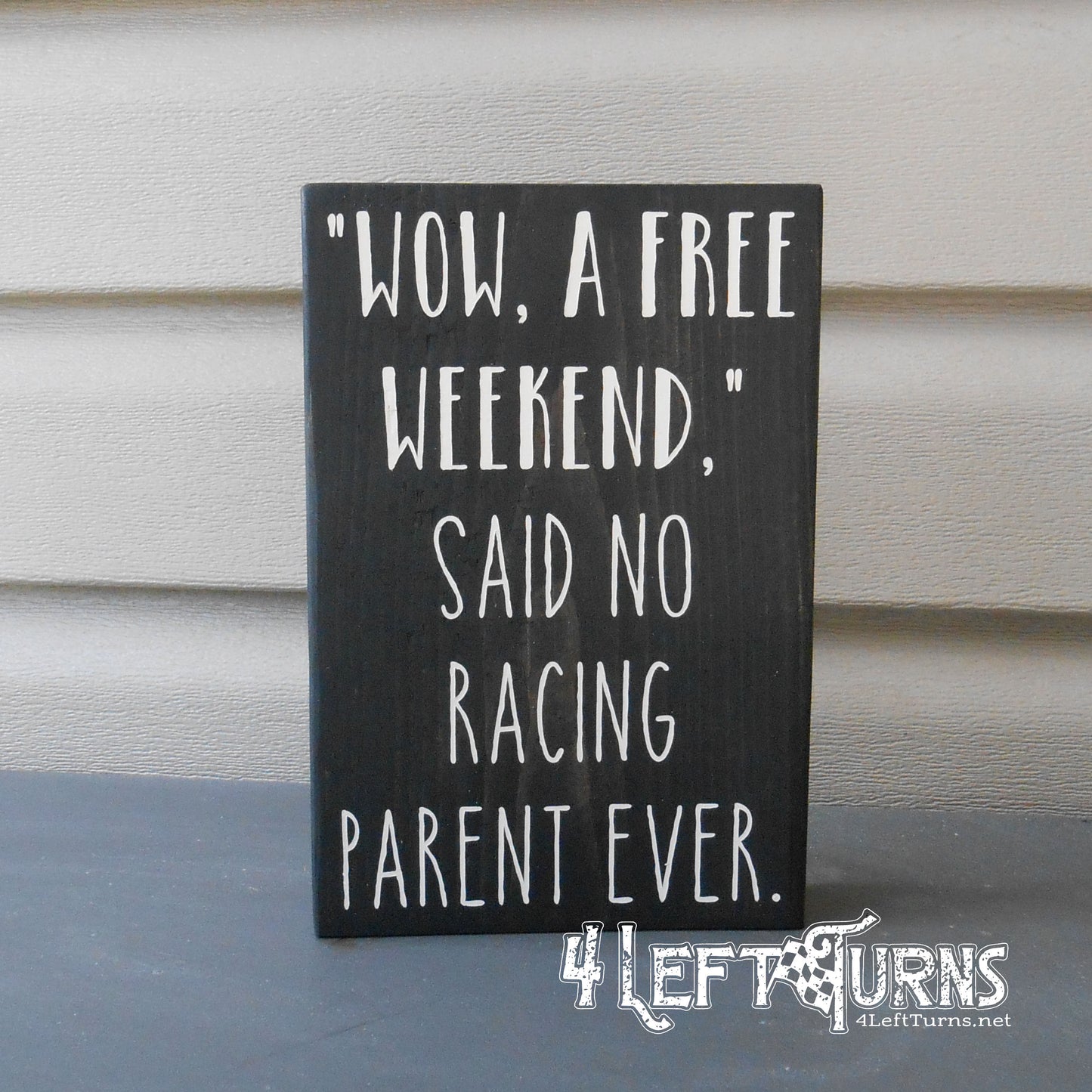 Chunky Racing Wood Signs