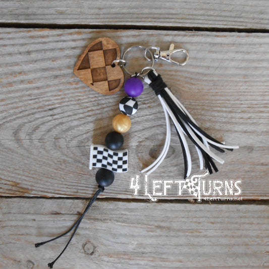 Large Focal Bead Design Your Own Silicone Bead Key Fob