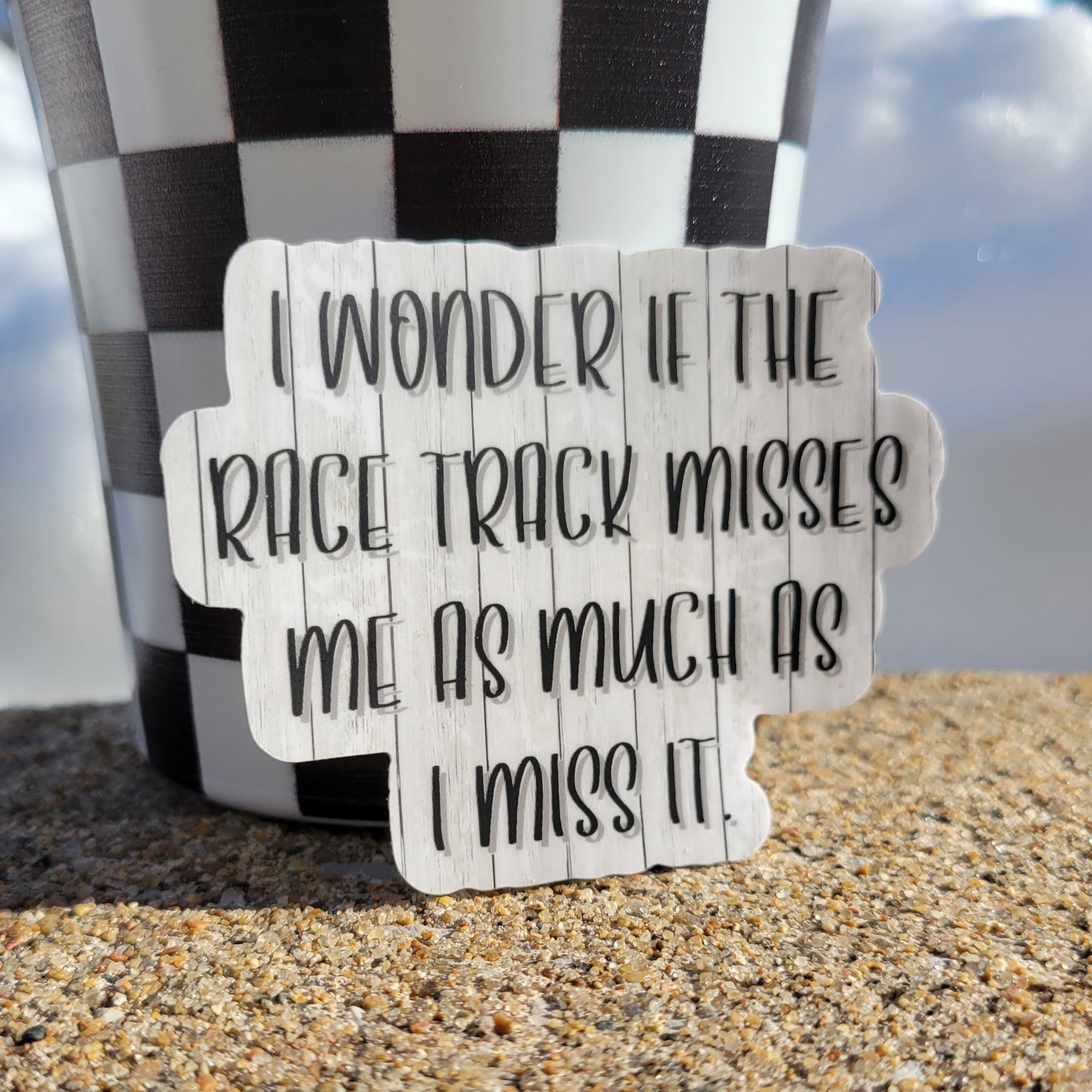 Racing Stickers for Phones Tablets Laptops Water Bottles by 4 Left Turns