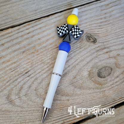 Custom Silicone Bead Ballpoint Pens