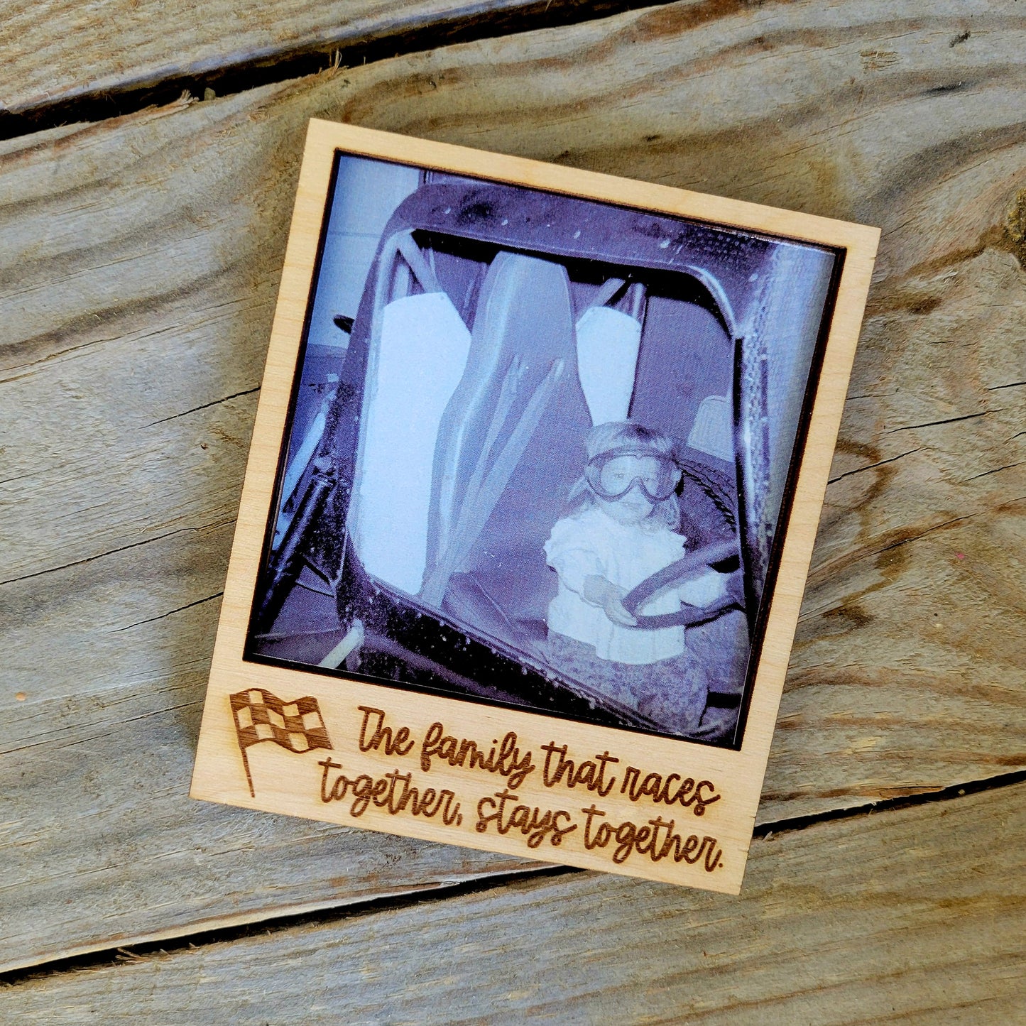 Photo Frame Family Ornament or Magnet