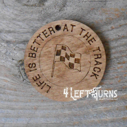 Race Car Number Custom Silicone Bead Key Fob