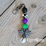 Silicone Bead Zipper Pulls