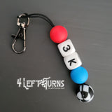 Silicone Bead Zipper Pulls