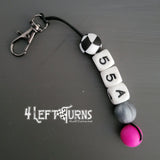 Silicone Bead Zipper Pulls