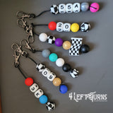 Silicone Bead Zipper Pulls