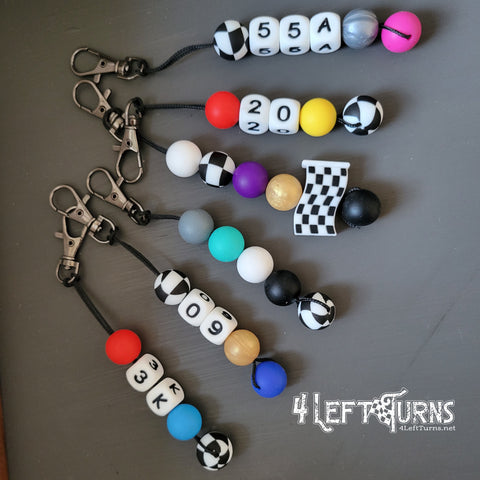 Stocking Stuffers – Tagged race car – 4 Left Turns