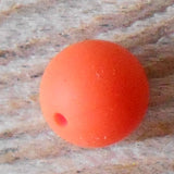 CLEARANCE SALE: Silicone Bead Earrings with Checkered Flag Charm