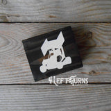 Race Car Silhouette Checkered Flag Checkered Heart Paw Print Wood Block Signs