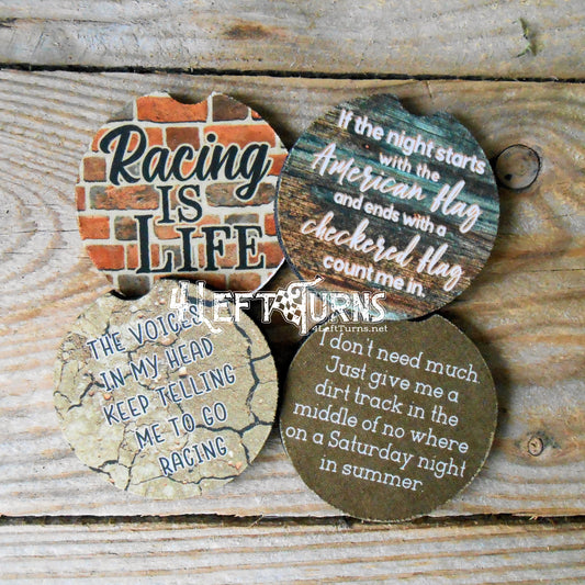 Racing Themed Car Coasters