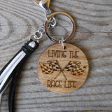 Individual Engraved Charms for our Silicone Bead Wristlet Bracelets Key Rings