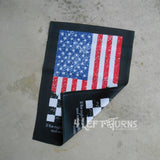 4 Left Turns Racing Garden Flags