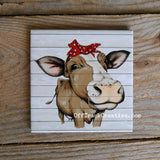 Country Cow Beverage Coasters