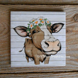 Country Cow Beverage Coasters