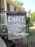 4 Left Turns Racing Garden Flags