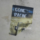 4 Left Turns Racing Garden Flags