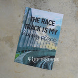 4 Left Turns Racing Garden Flags