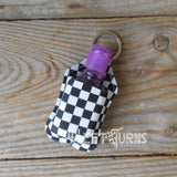 Racing Product Lotion Hand Sanitizer Holder Key Ring