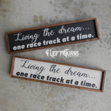 Living the Dream Mini Wood Sign