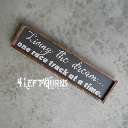 Living the Dream Mini Wood Sign