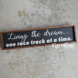 Living the Dream Mini Wood Sign