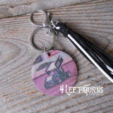 Custom Photo Charms for our Silicone Bead Wristlet Bracelets Key Rings Fobs