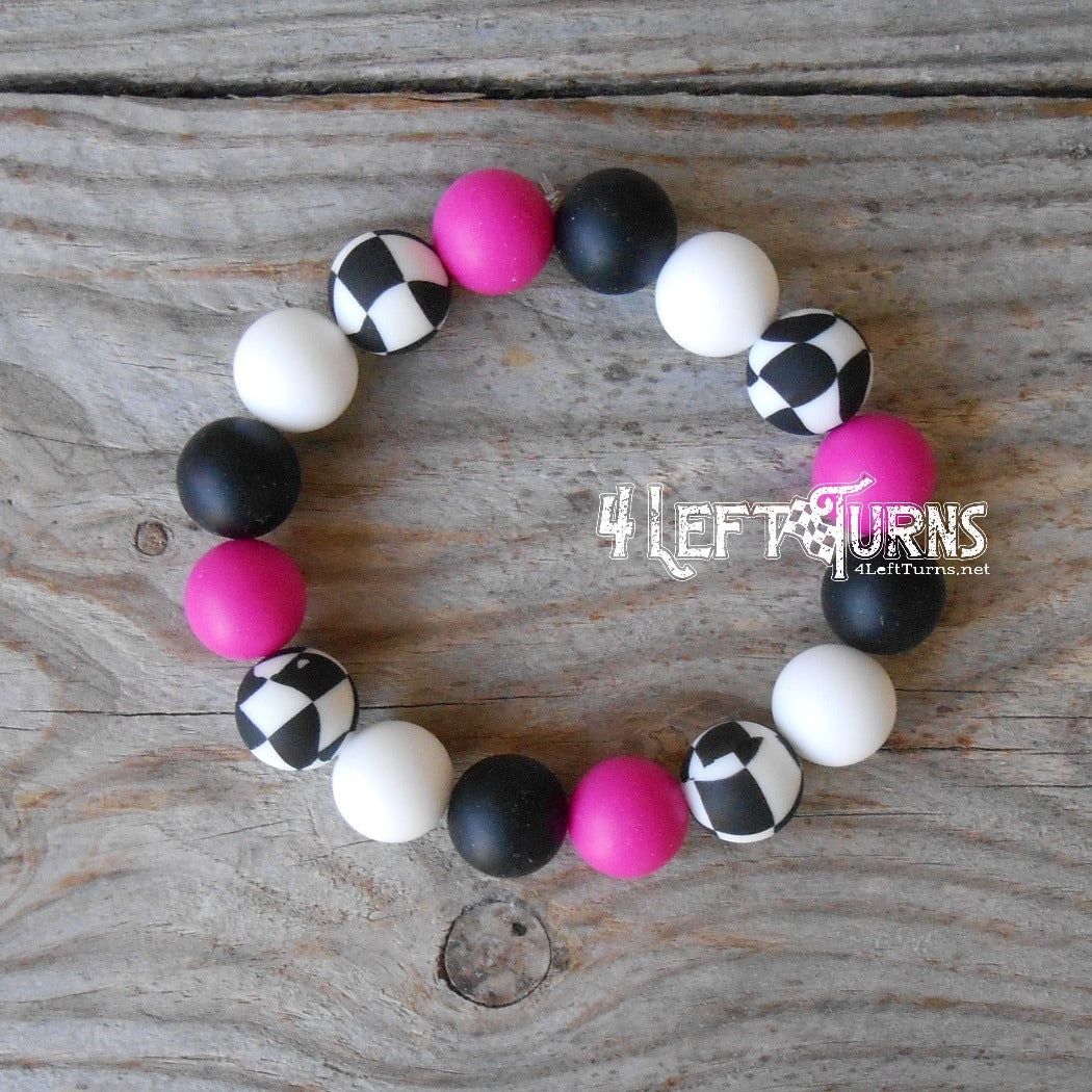 Silicone bead wristlets by 4 Left Turns.