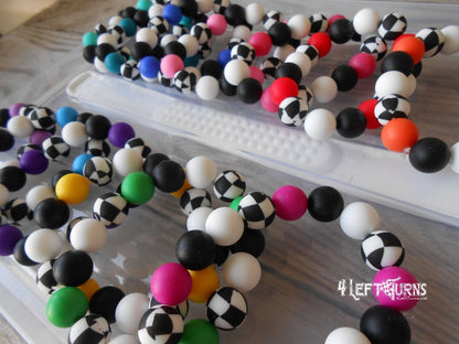 Silicone bead wristlets by 4 Left Turns.