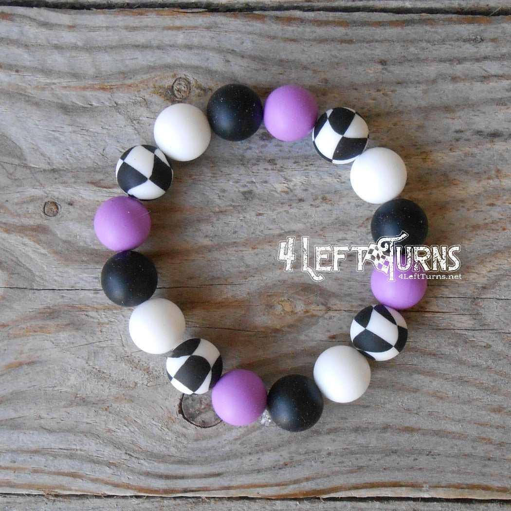 Silicone bead wristlets by 4 Left Turns.