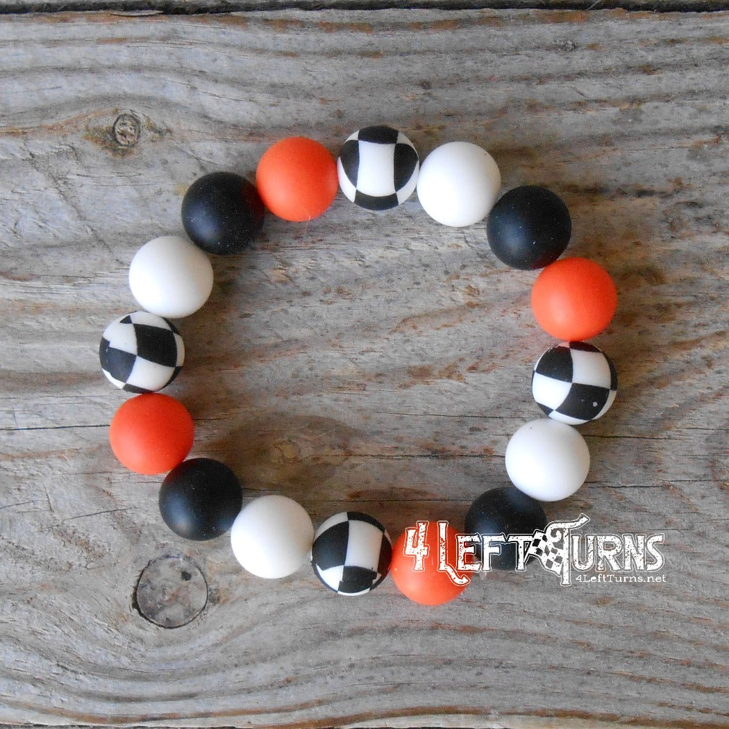 Silicone bead wristlets by 4 Left Turns.