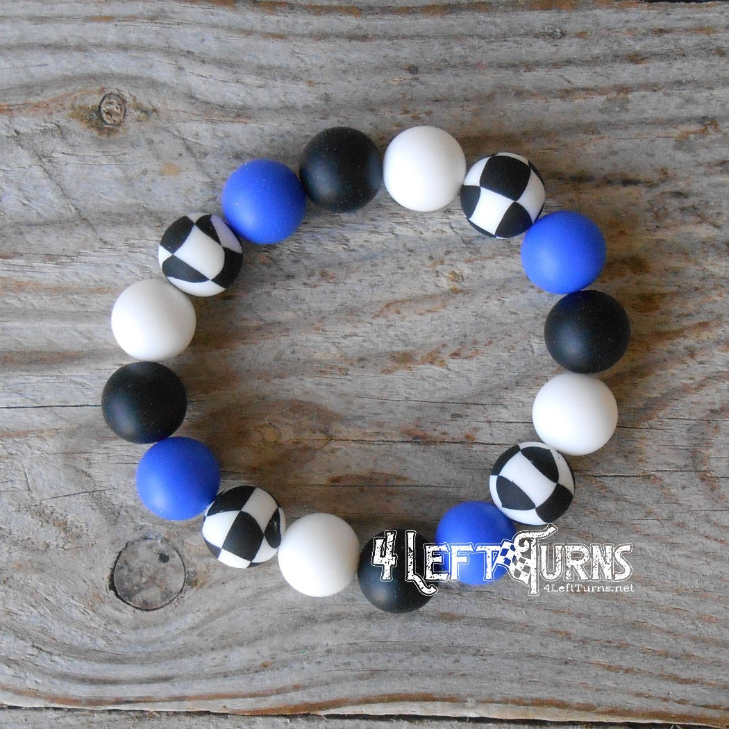 Silicone bead wristlets by 4 Left Turns.