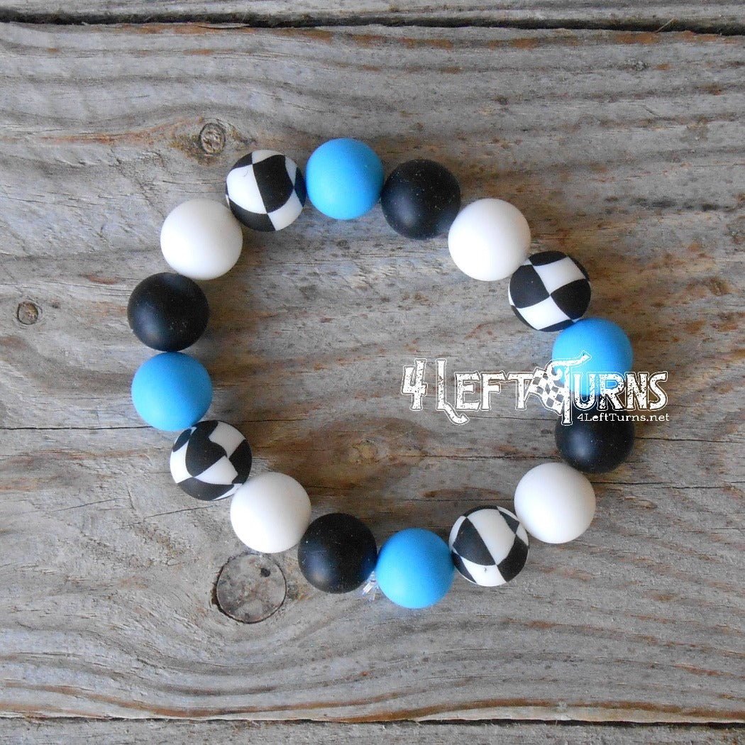 Silicone bead wristlets by 4 Left Turns.