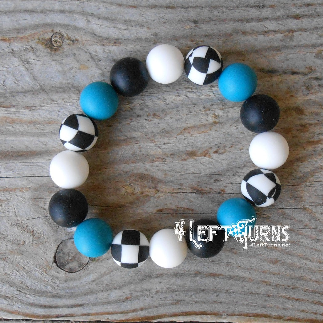 Silicone bead wristlets by 4 Left Turns.