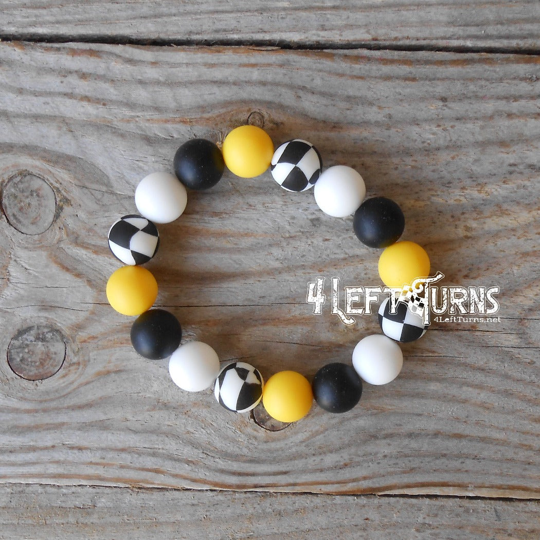 Silicone bead wristlets from 4 Left Turns.