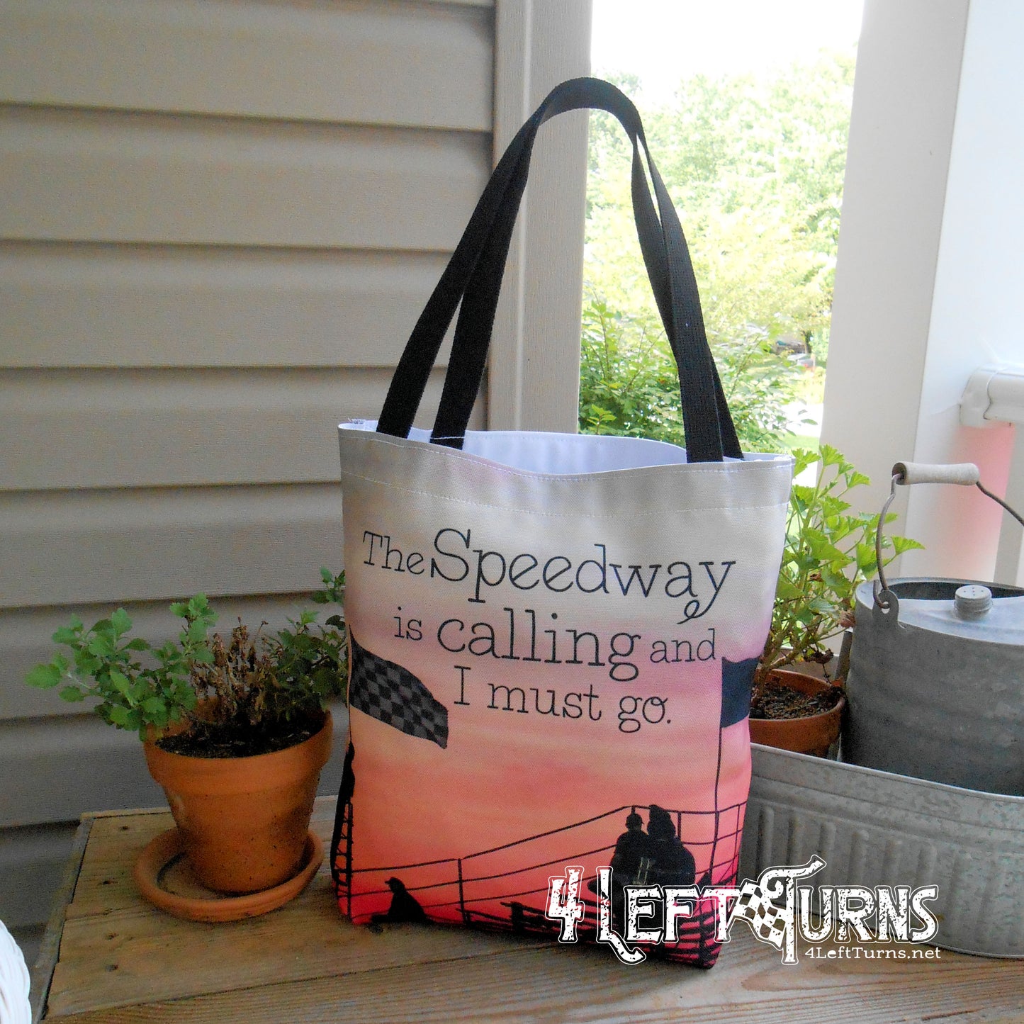 4 Left Turns Racing Tote Bags