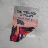 4 Left Turns Racing Garden Flags