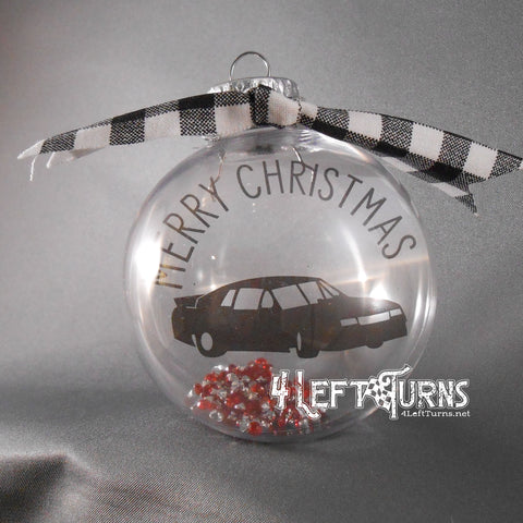 Race Car Christmas Ornament – 4 Left Turns