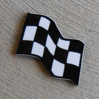 Wooden Racing Themed Tic Tac Toe Game