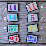 Wooden Custom Race Team Racing Racing Themed Tic Tac Toe Game
