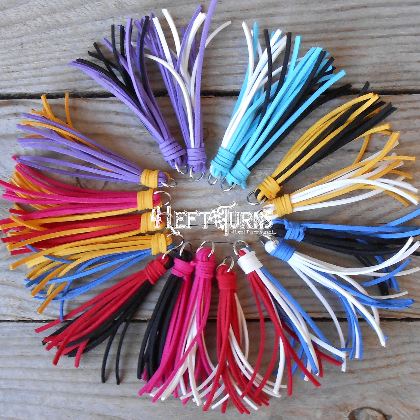 Extra Tassels for our Silicone Bead Wristlet Bracelets Lanyards Key Rings