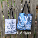 4 Left Turns Racing Tote Bags